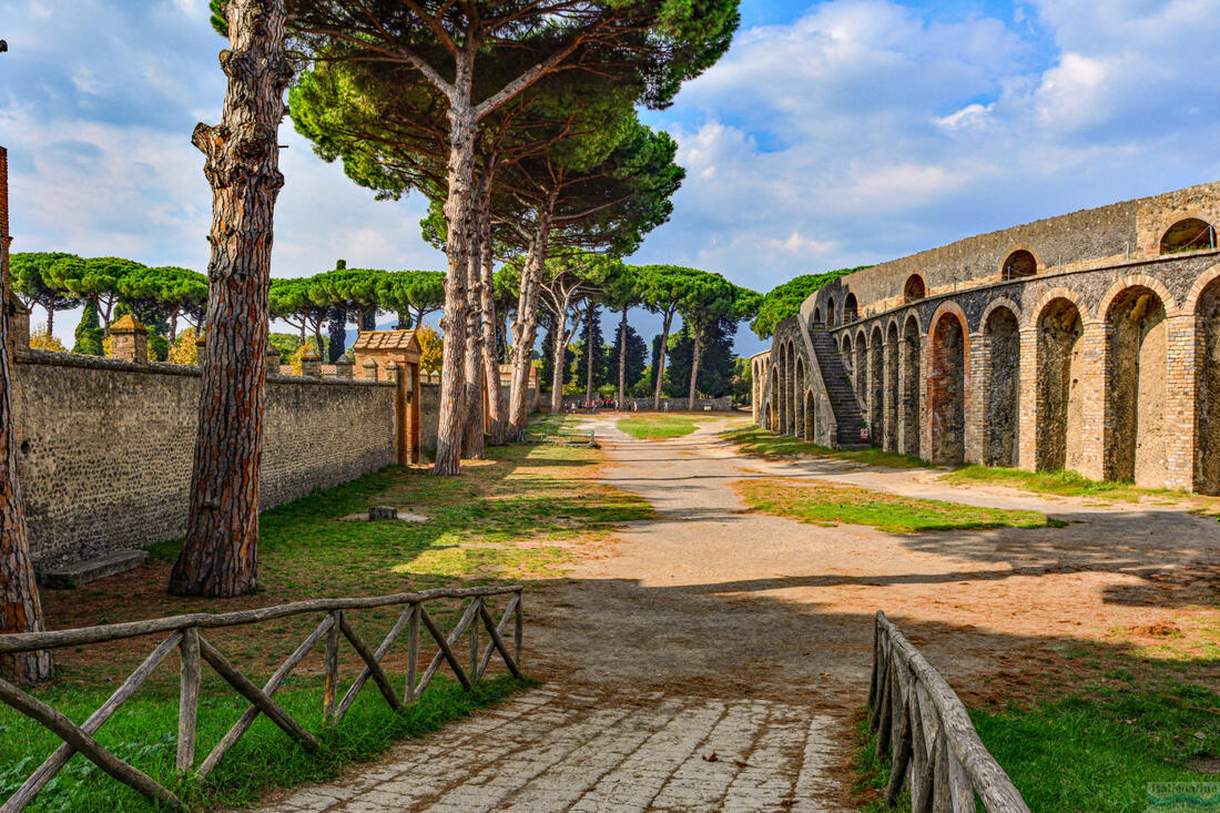 Amphitheater in Pompeji