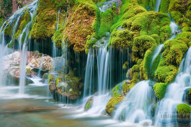 Italienische Wasserfälle