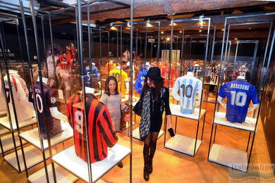 Futball múzeum Milánóban