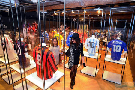 Futball múzeum Milánóban